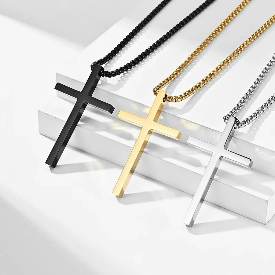 Collier pendentif crucifix