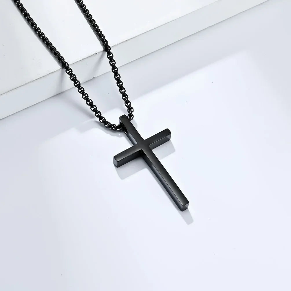 Collier pendentif crucifix
