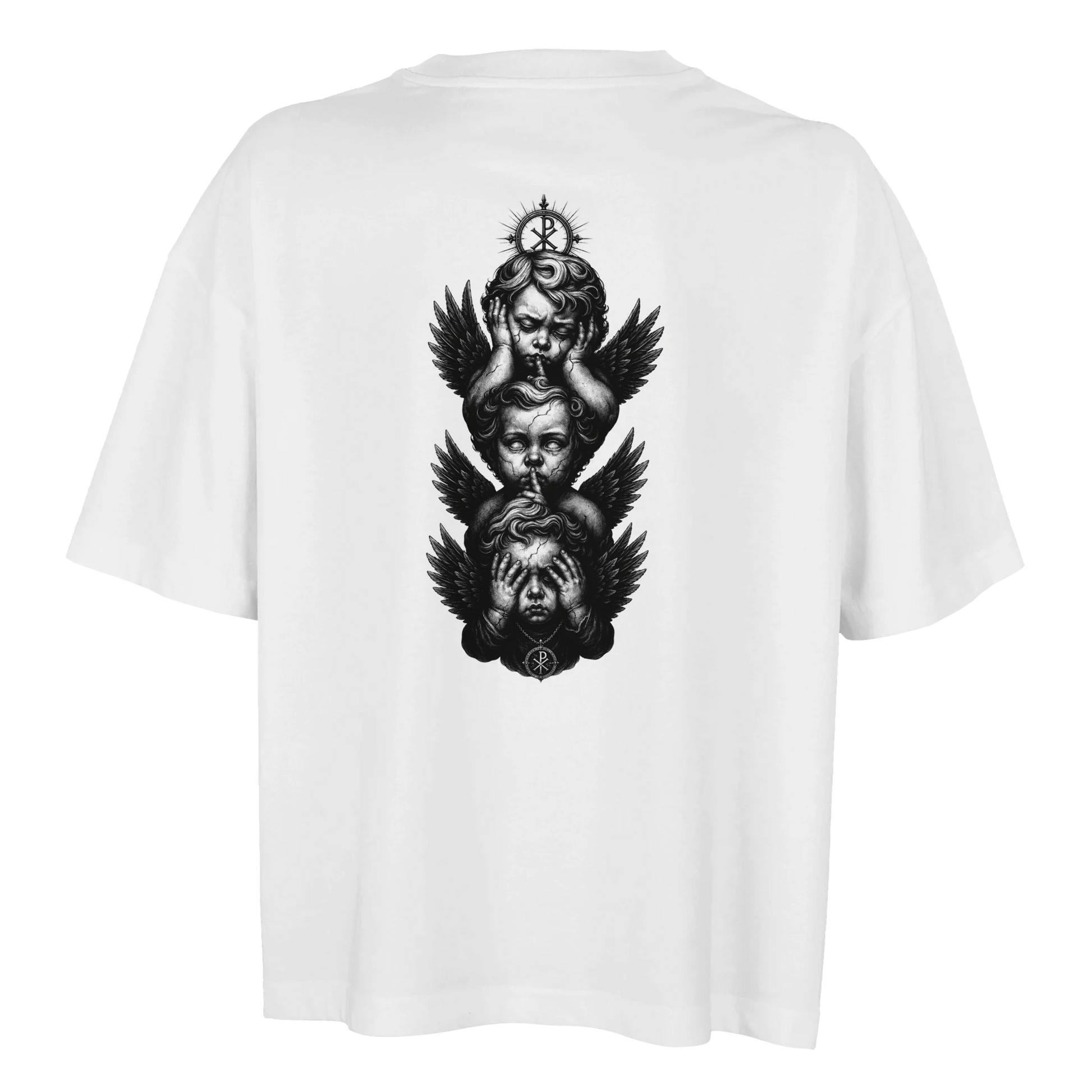 T-shirt Les 3 Anges Chi Rho femme – vue de face