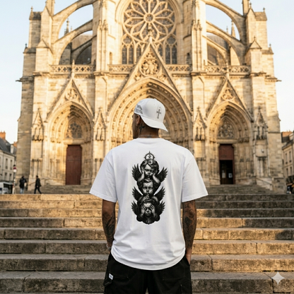 T-shirt chrétien Les 3 Anges homme – coton bio