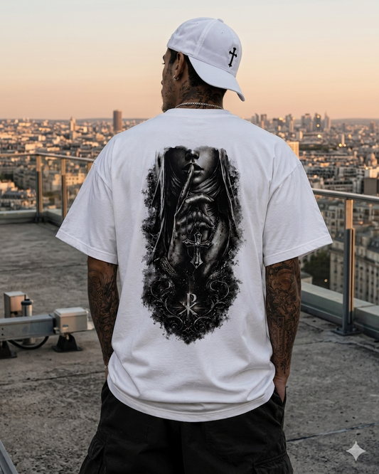 T-shirt chrétien La Sœur Silencieuse homme – coton bio