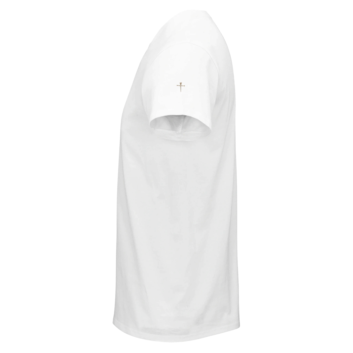 T-shirt La Sœur Silencieuse Chi Rho homme – détail du tissu
