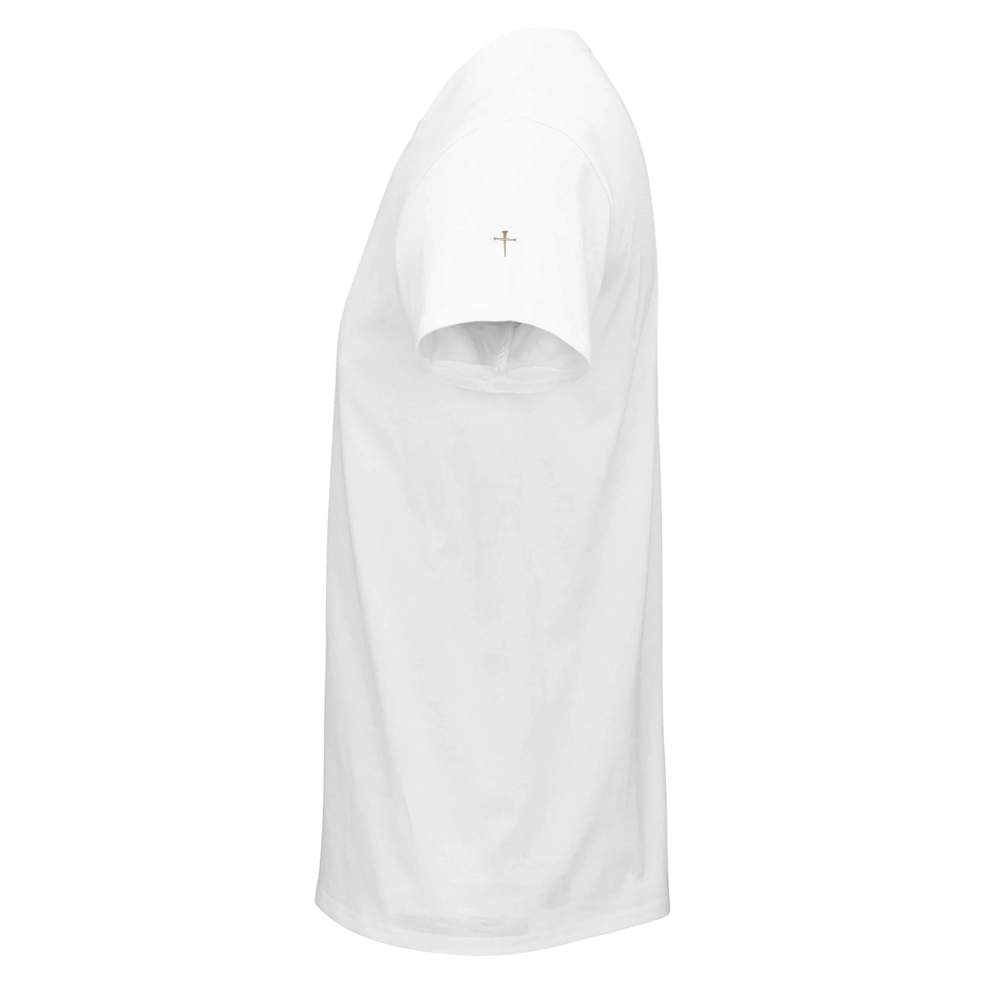 T-shirt In Hoc Signo Chi Rho homme – détail du tissu